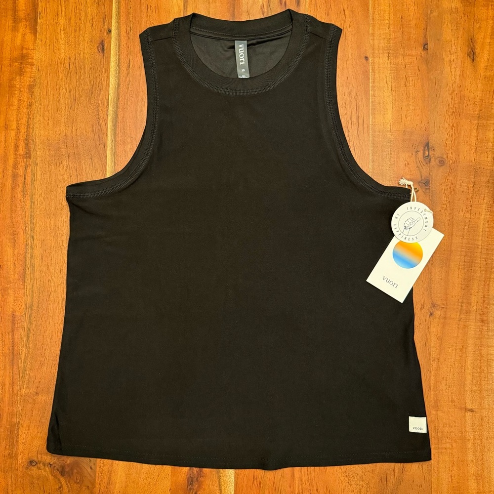 Vuori Energy Top Long - XS Black - NWT